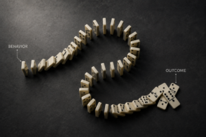 Human Behavior Shapes Outcomes